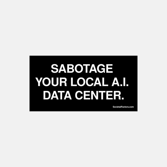 Saboteur Sticker